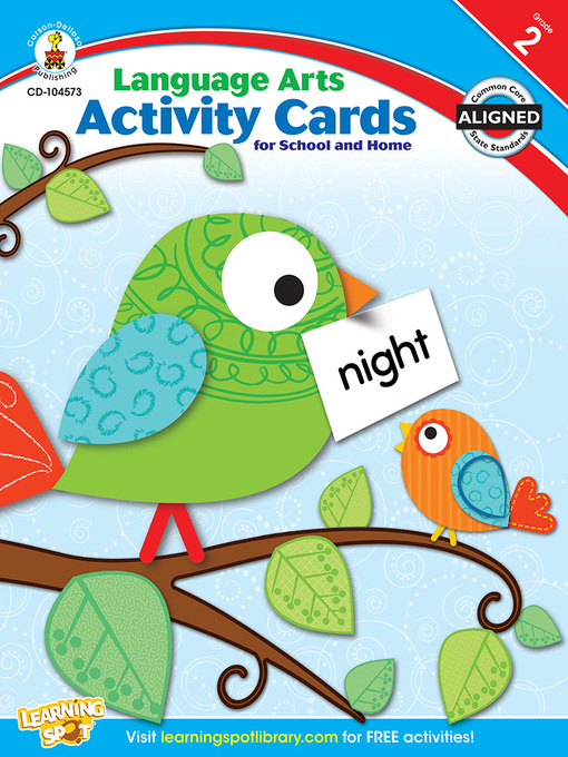 Title details for Language Arts Activity Cards for School and Home, Grade 2 by Carson Dellosa Education - Available